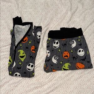Women’s little sleepies Disney the nightmare before Christmas pajamas set